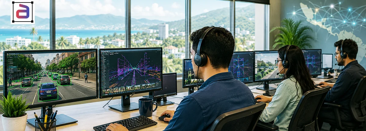 nearshore AI data hub